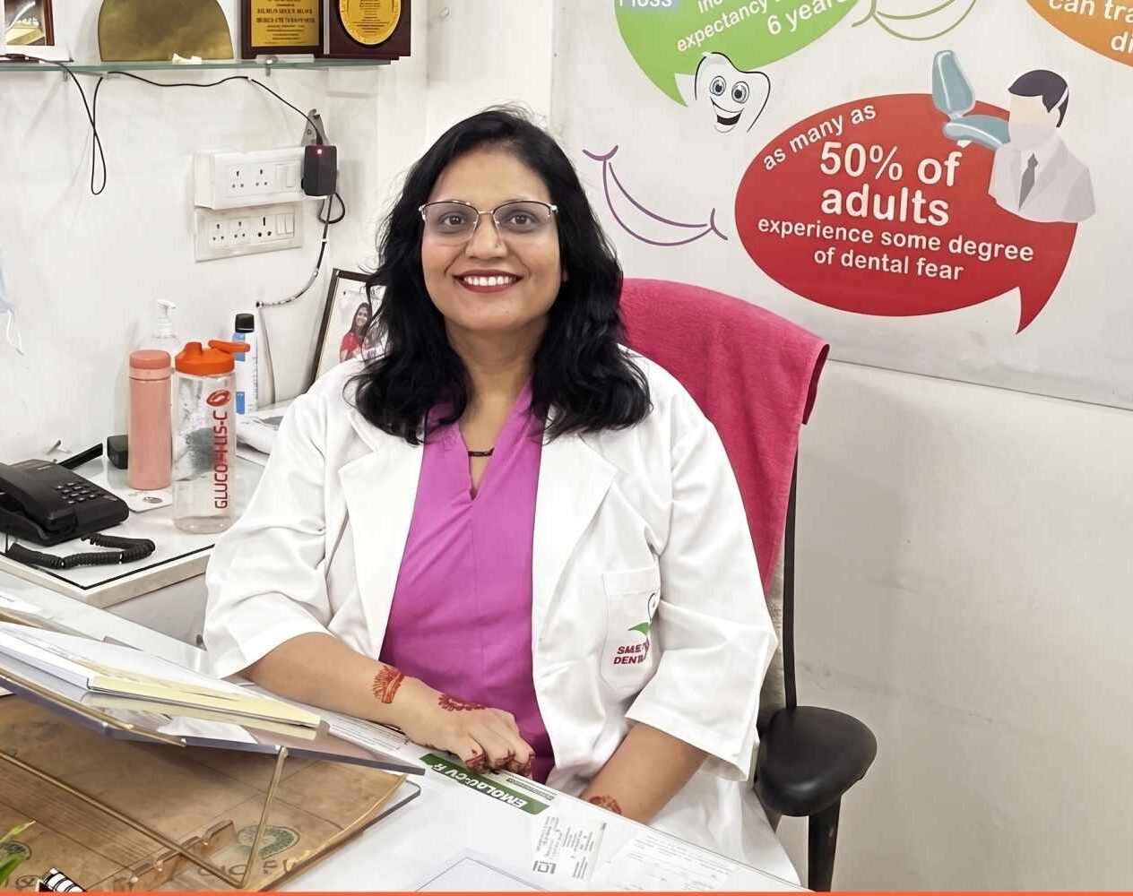 Prof. (Dr.) Gauravi Jain Founder & Director Smile & Shine Dental Care Clinic Bhopal