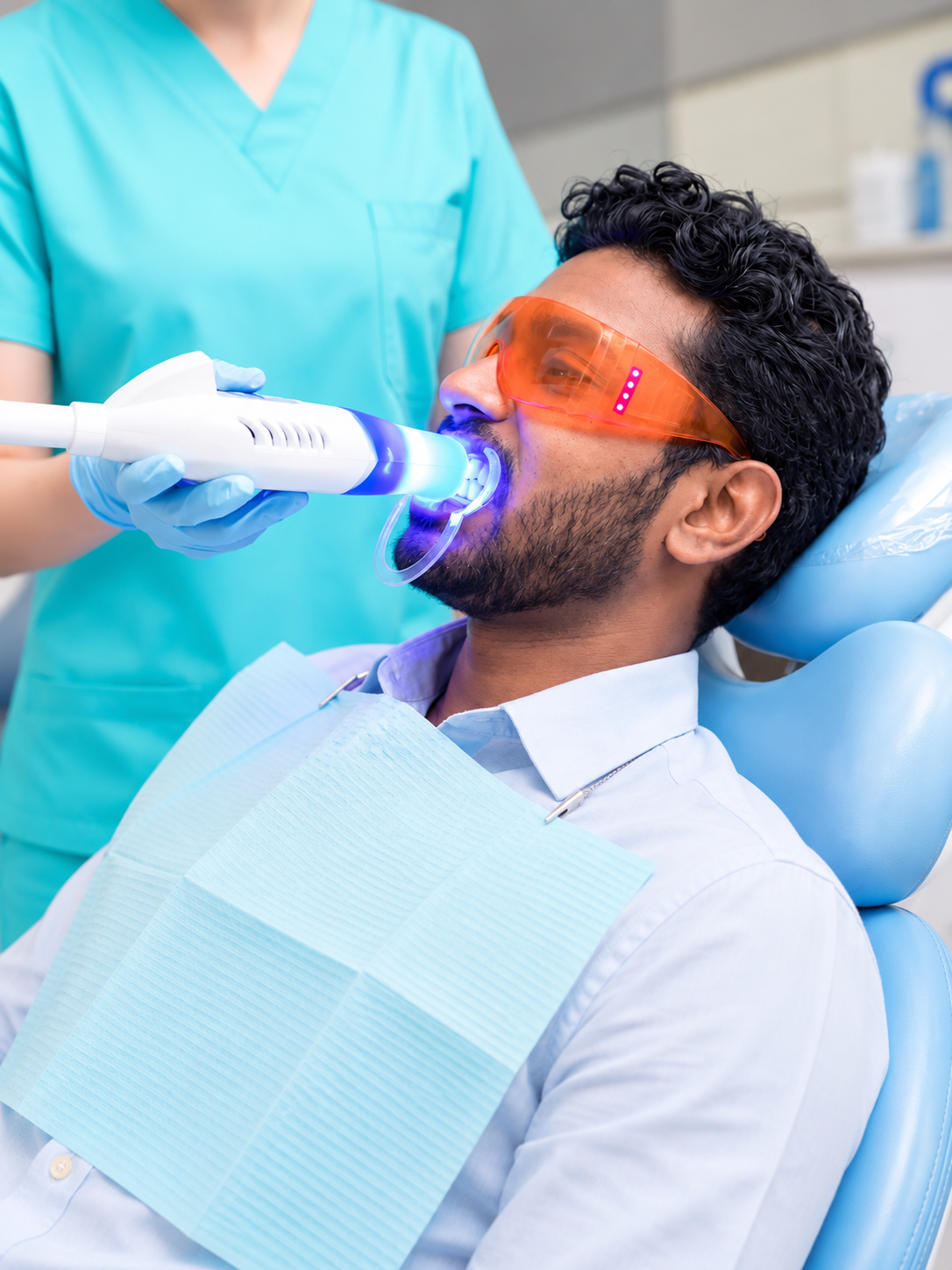 Professional Laser Teeth Whitening Mobile